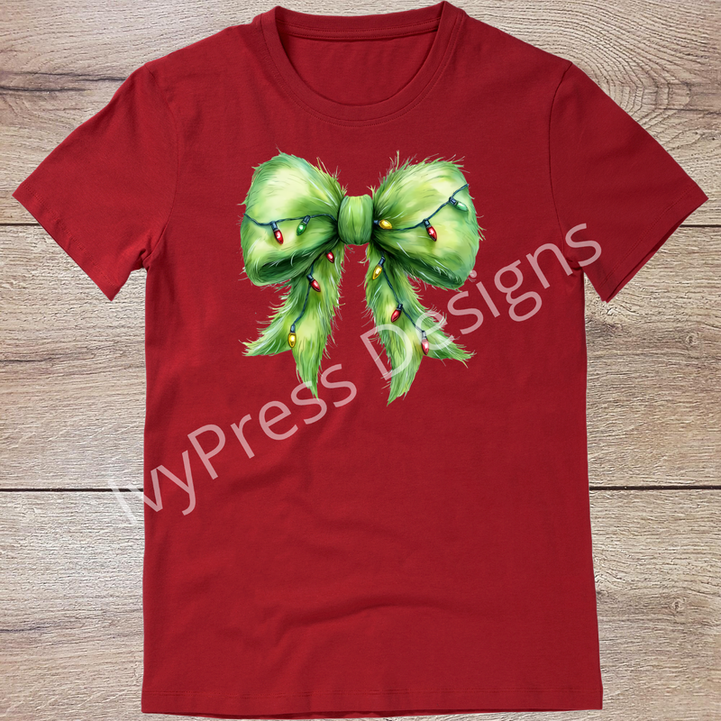 Grinch Bow