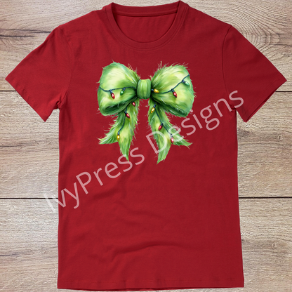 Grinch Bow