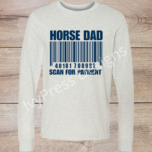 Horse Dad Scan for Payment