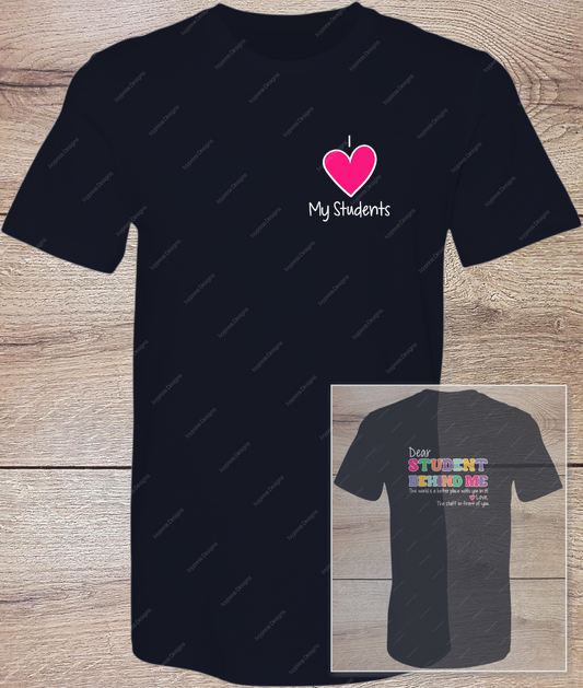 My Students Pink - White - Short Sleeve Composite
