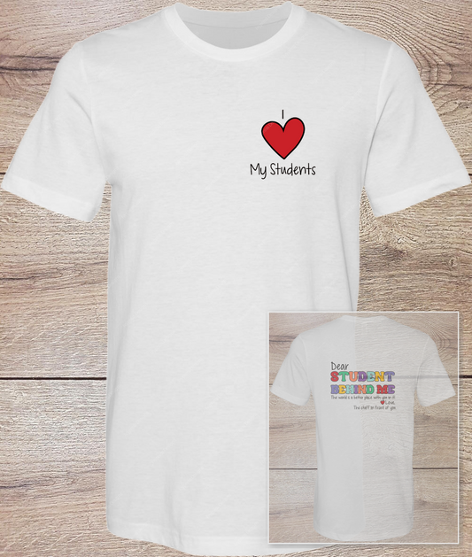 My students red poket - Short Sleeve Composite