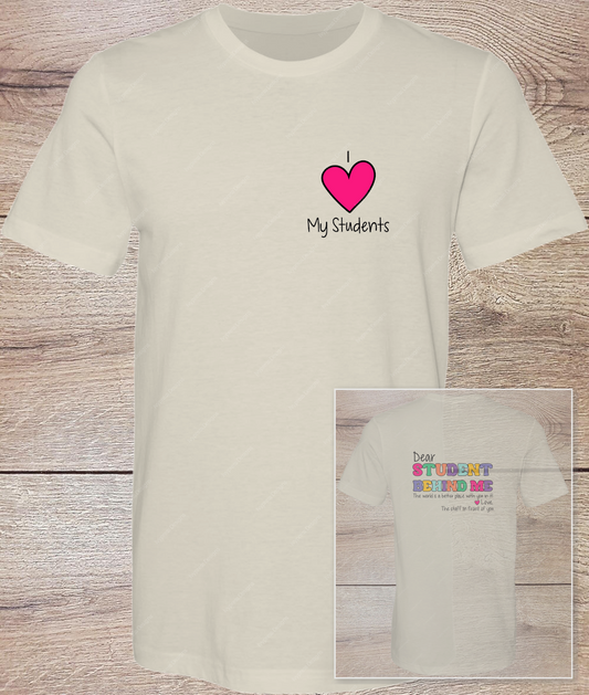 Students Black  - Short Sleeve Composite