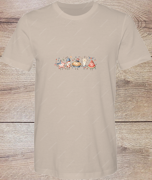 Apple Pie and Fireworks - Short Sleeve