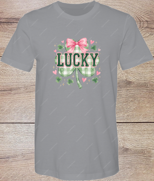 Watercolor Lucky - Short Sleeve