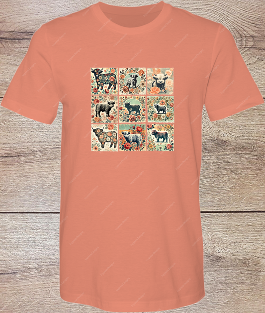 Patchwork Highlands - Short Sleeve