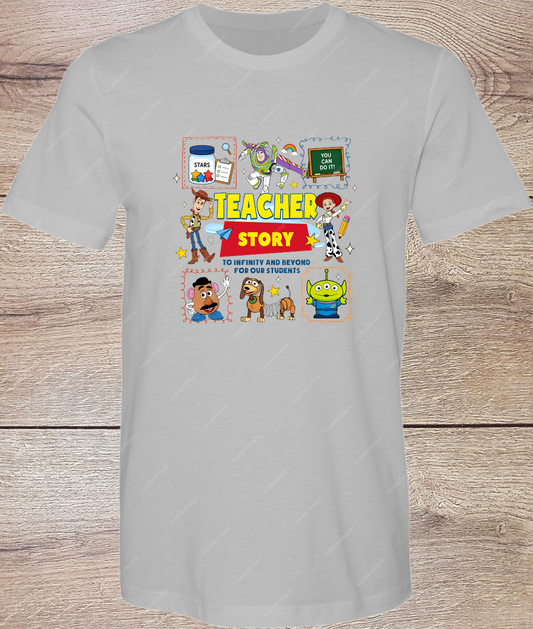 Toy Story Teachers - Short Sleeve Front