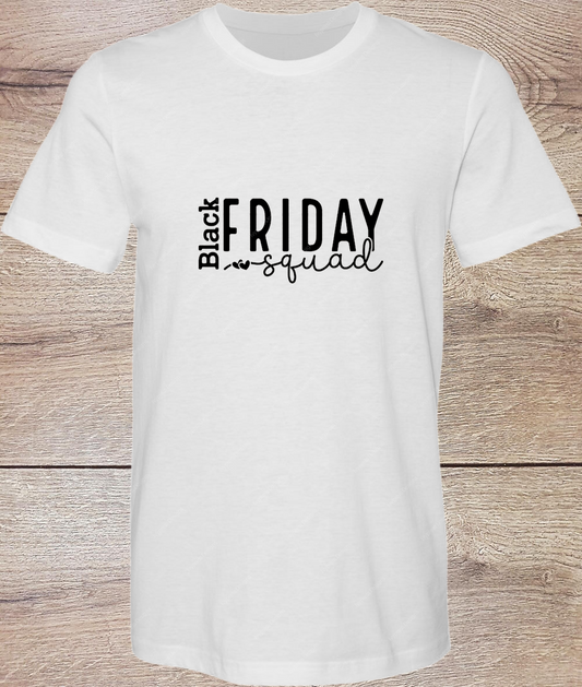 Black Friday Squad - Black - Short Sleeve