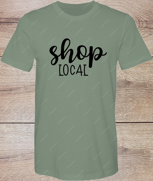 Shop Local - Short Sleeve Front