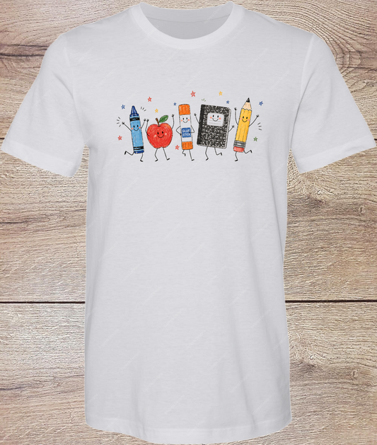 Back to School Line - Short Sleeve Front