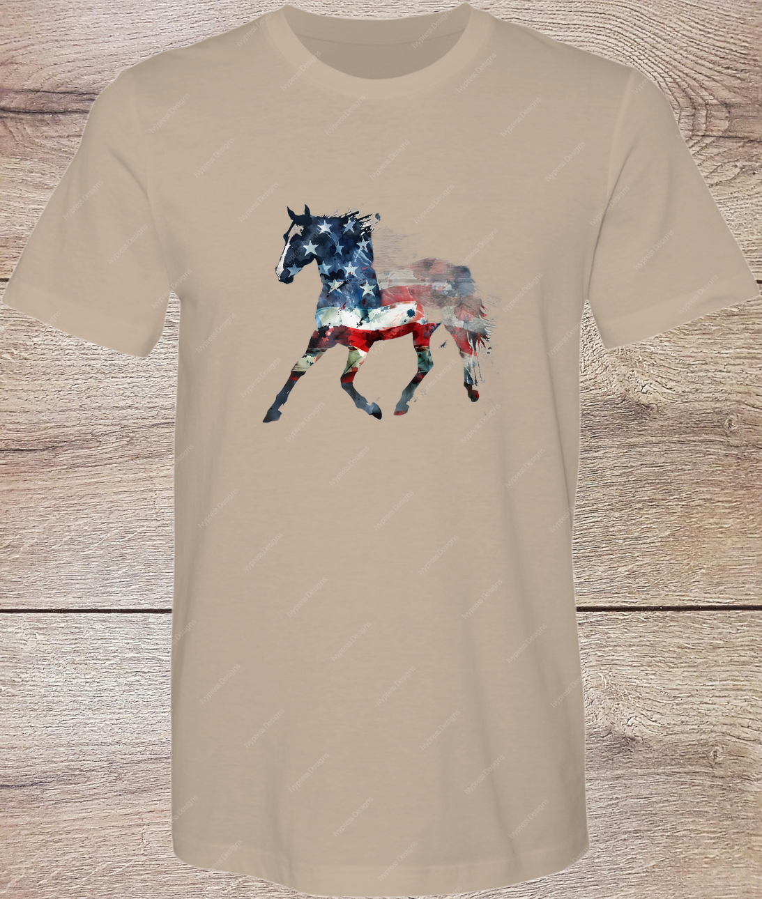 Patriotic Horse - Short Sleeve