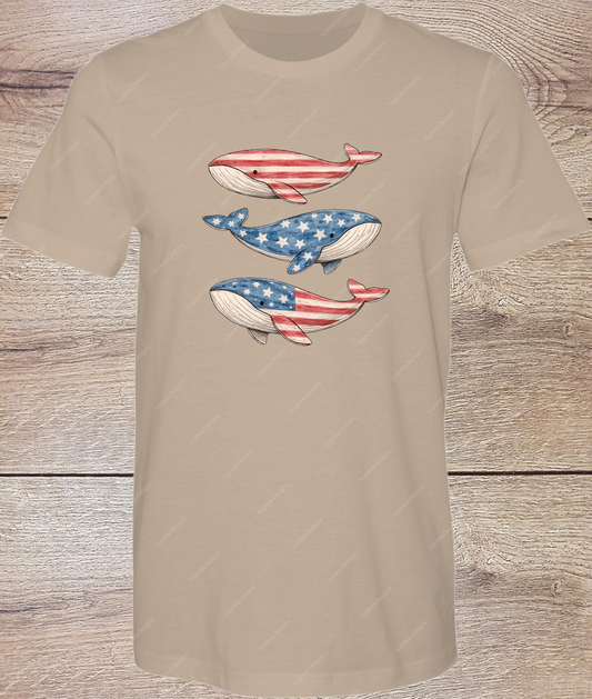 USA Whales - Short Sleeve