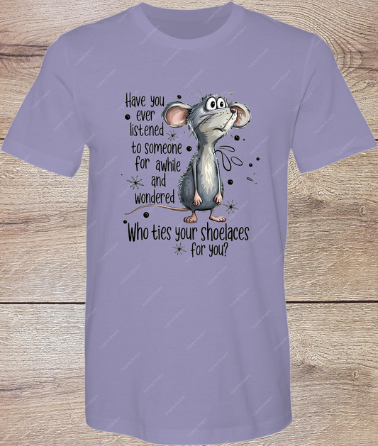Mouse funny - Short Sleeve Front
