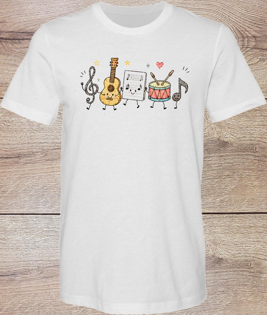 Music Cuties  - Short Sleeve Front