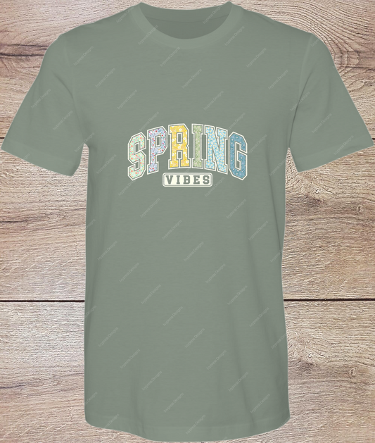 Varsity Spring Vibes - Short Sleeve