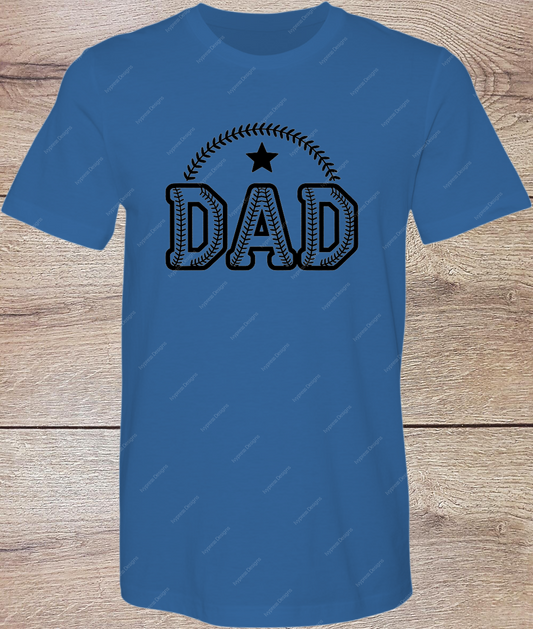 Baseball Dad - Short Sleeve Front