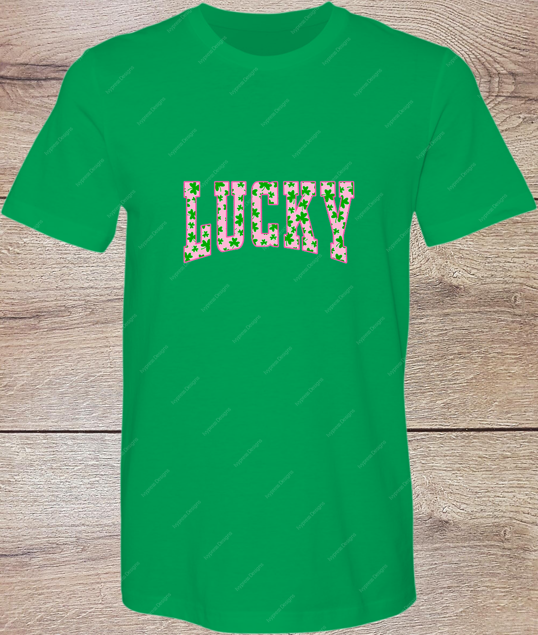 Lucky Varsity Curve Shamrock - Short Sleeve