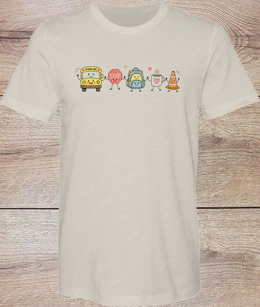 Bus and Dismissal Cuties - Short Sleeve Front