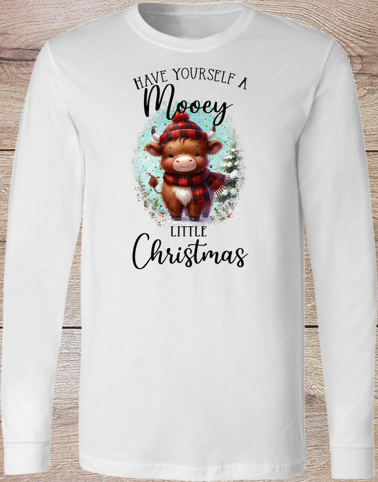 Mooey Little Christmas - Long Sleeve