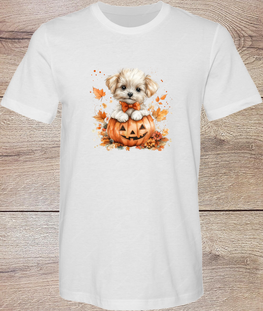 Puppy and Pumpkin - Short Sleeve