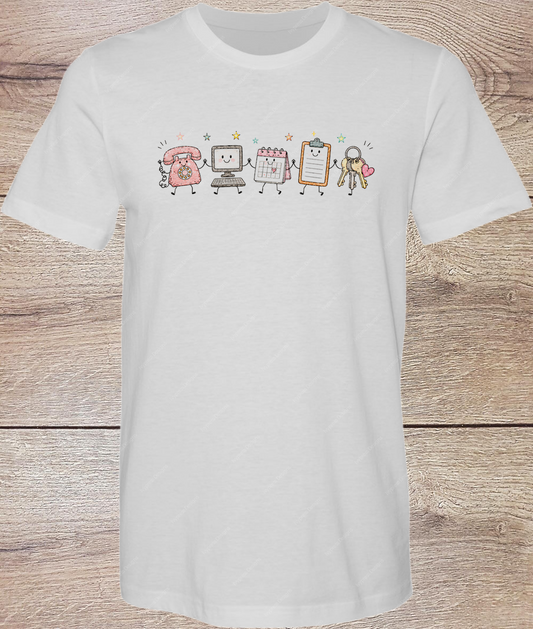 Office Cuties - Short Sleeve Front