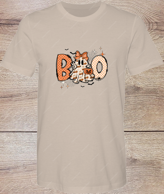 Halloween Girly BOO - Short Sleeve