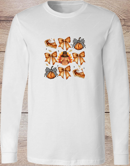 Thanksgiving Coquette - Long Sleeve