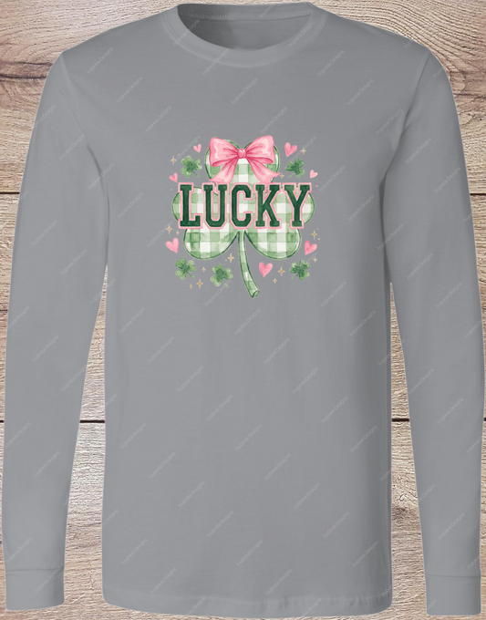 Watercolor Lucky - Long Sleeve