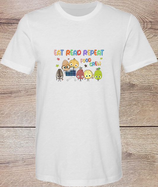 Eat Read Repeat - Short Sleeve