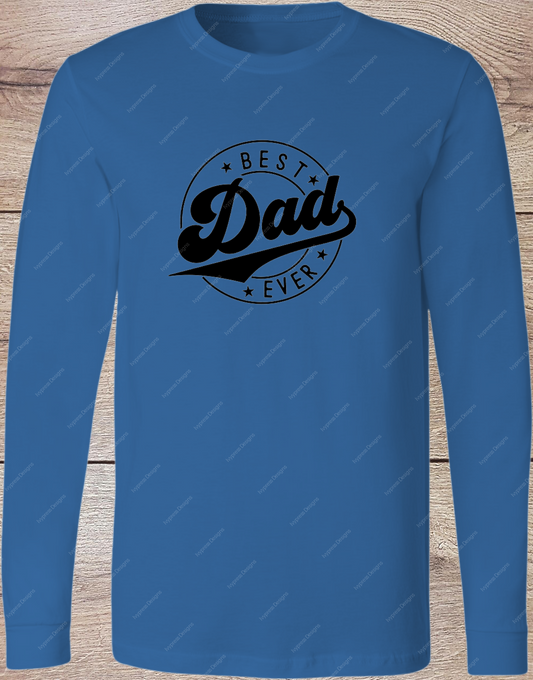 Best Dad Ever - Long Sleeve Front