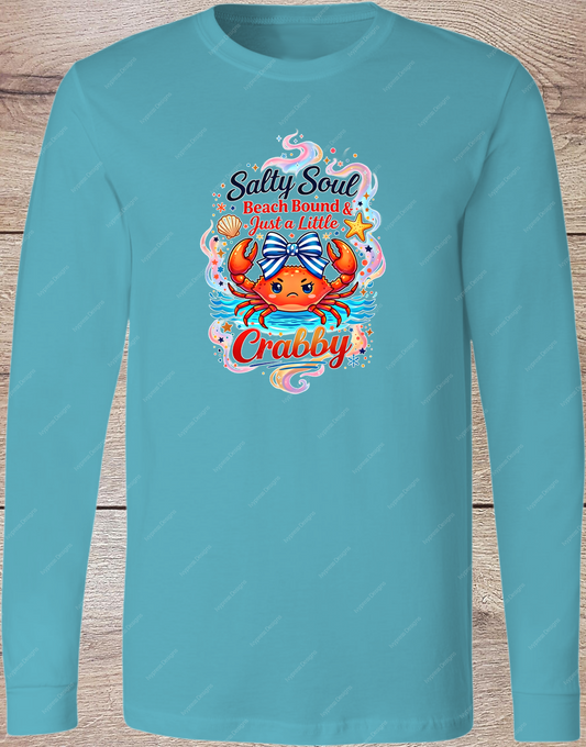 Salty Beach Crab - Long Sleeve
