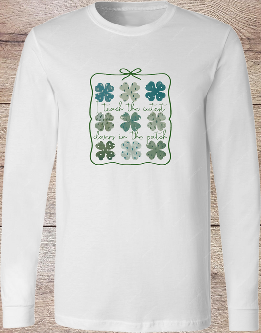 Cutest Clover Teacher  - Long Sleeve